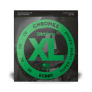 ECB80 Bass Strings Chrome Flatwounds
