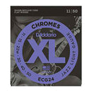 Daddario Electric Guitar Strings: ECG24 Flat Wound