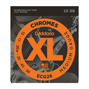 Daddario Electric Guitar Strings: ECG26 Flat Wound