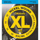 Daddario EXL180 (35-95) Bass Strings Front