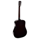 Nashville Acoustic Guitar: Dreadnought (Natural) Back