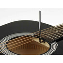Nashville Acoustic Guitar: Dreadnought (Black) Truss Rod Adjustment