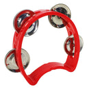 Koda 4" Star Tambourine, 4 Jingle Red
