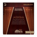 D'Addario: Nickle Bronze (10-47) Acoustic Guitar Strings