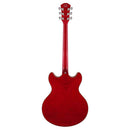 Sire Larry Carlton H7 Series Electric Guitar See Through Red Back