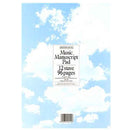 Woodstock Music Manuscript, 12 Stave 96 Page Pad