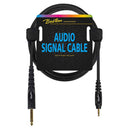 Boston Audio Cable (0.3M/1Ft) 3.5mm Mono Jack - 1/4" Mono Jack