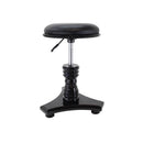 Steinhoven Piano Stool Round, Polished Ebony Adjustable