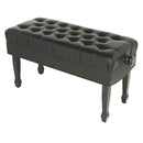 Steinhoven Piano Stool Concerto, Polished Ebony Duet Adjustable