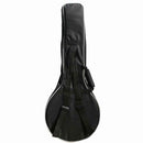 Koda 5 string banjo bag, 10mm, front accessory pocket Rear